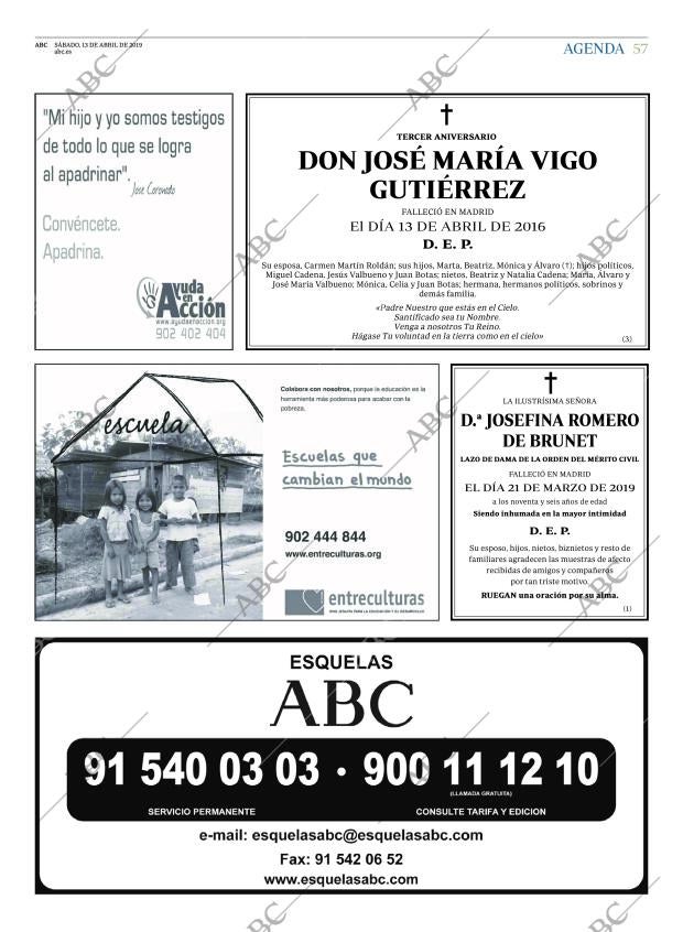 ABC MADRID 13-04-2019 página 57