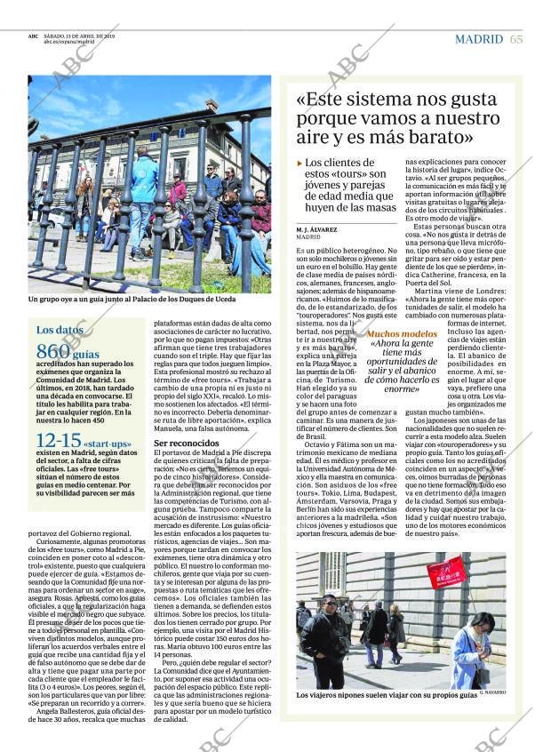 ABC MADRID 13-04-2019 página 65