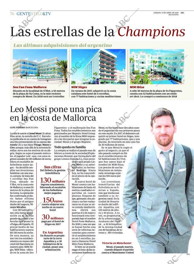 ABC MADRID 13-04-2019 página 76