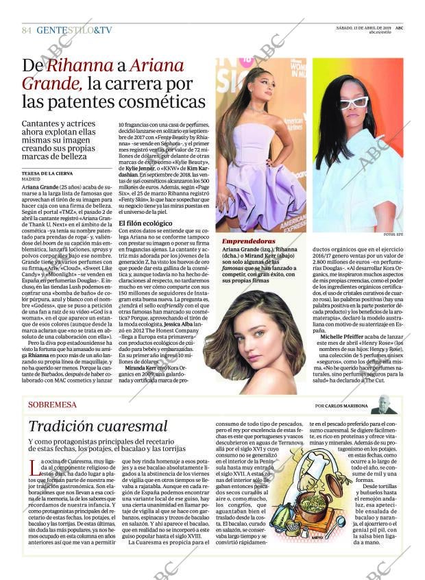 ABC MADRID 13-04-2019 página 84