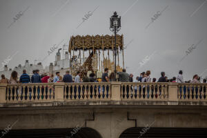 Procesión de la Hermandad de San Bernardo, en la imagen María Santísima Del...
