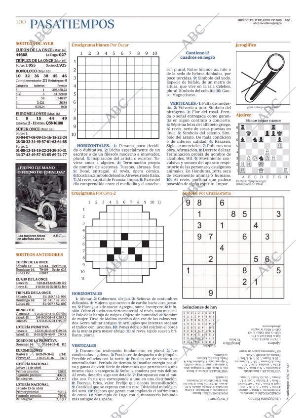 ABC SEVILLA 17-04-2019 página 100