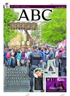 ABC SEVILLA 18-04-2019 página 1