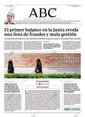 ABC SEVILLA 18-04-2019 página 2