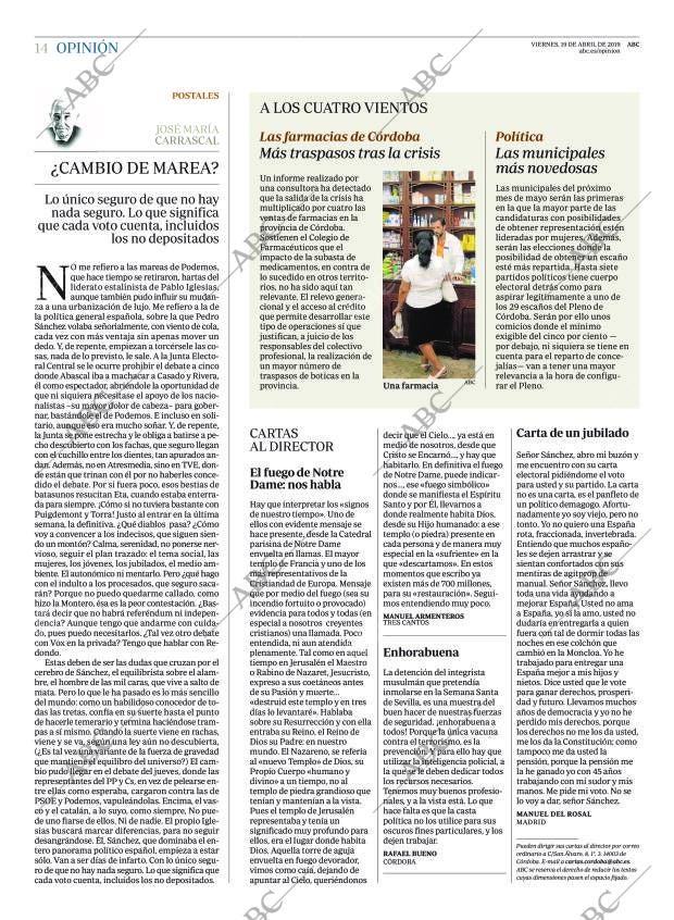 ABC CORDOBA 19-04-2019 página 14