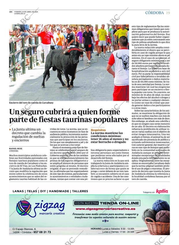 ABC CORDOBA 19-04-2019 página 19