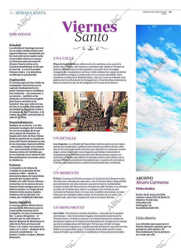 ABC CORDOBA 19-04-2019 página 30