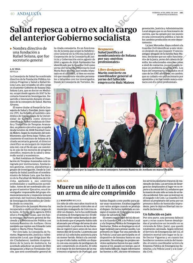 ABC CORDOBA 19-04-2019 página 40