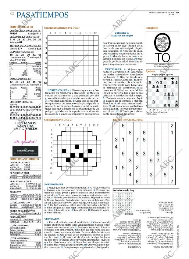 ABC CORDOBA 19-04-2019 página 82