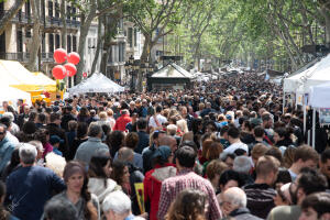 Diada de sant Jordi. Día del libro y la Rosa