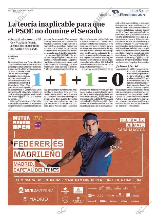 ABC MADRID 23-04-2019 página 27
