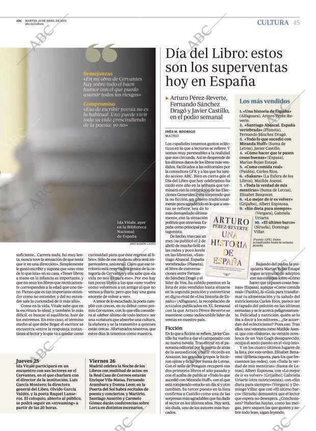ABC MADRID 23-04-2019 página 45