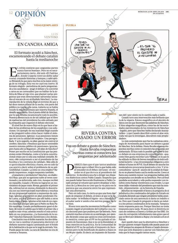ABC MADRID 24-04-2019 página 12