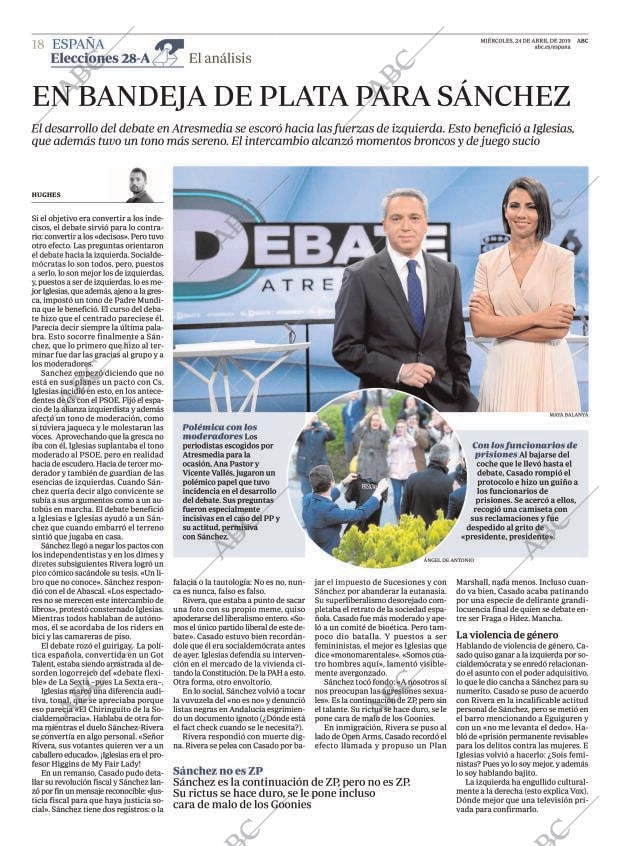 ABC MADRID 24-04-2019 página 18