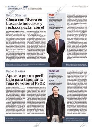 ABC MADRID 24-04-2019 página 20