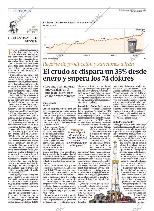 ABC MADRID 24-04-2019 página 36