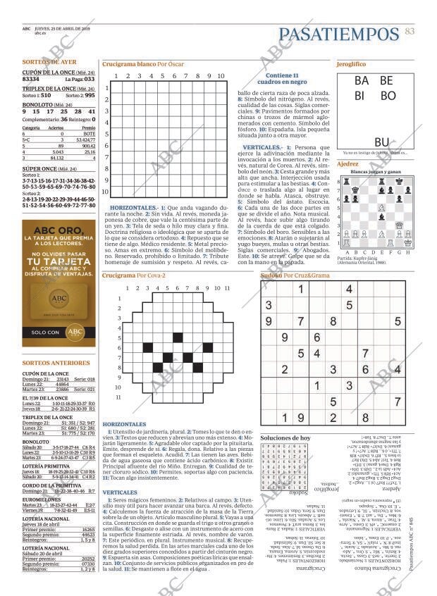 ABC CORDOBA 25-04-2019 página 83