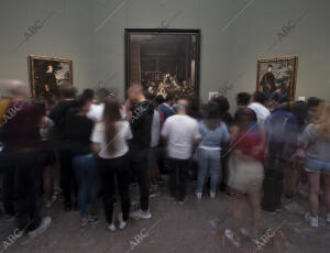 Museo del Prado. Sala de las Meninas, de Velázquez