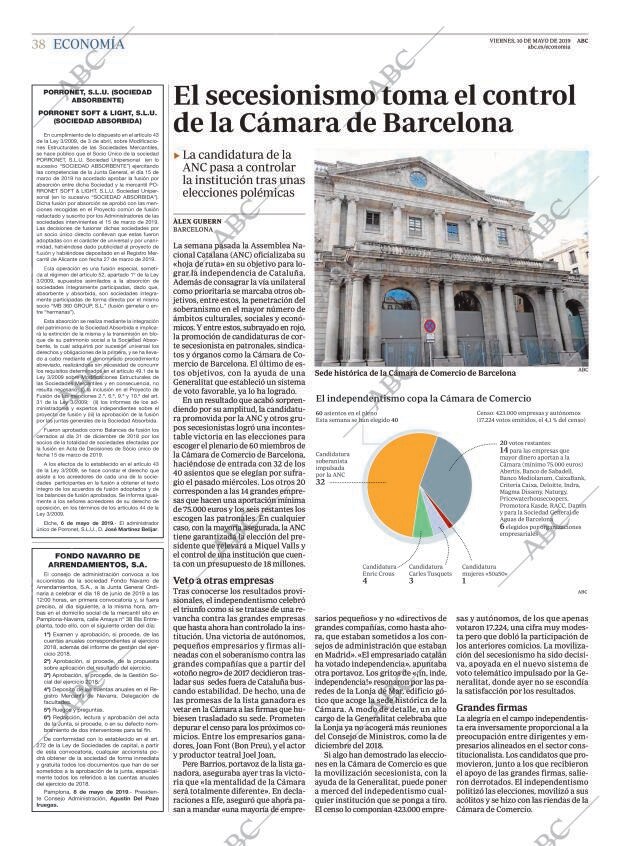 ABC MADRID 10-05-2019 página 38