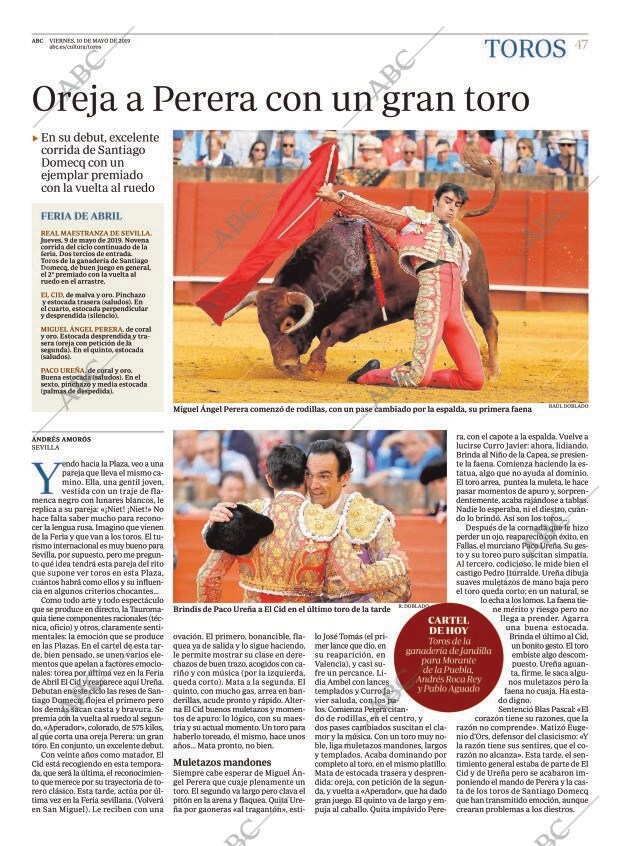 ABC MADRID 10-05-2019 página 47