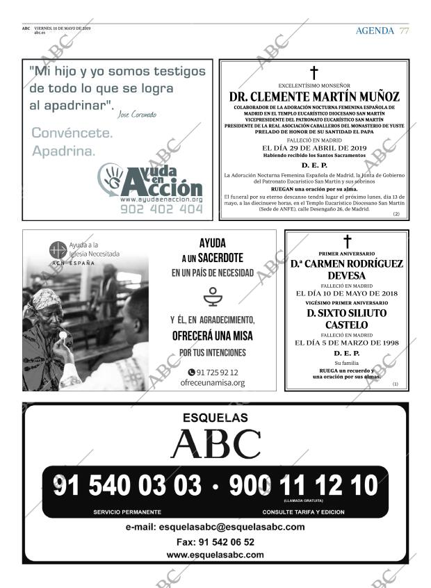 ABC MADRID 10-05-2019 página 77