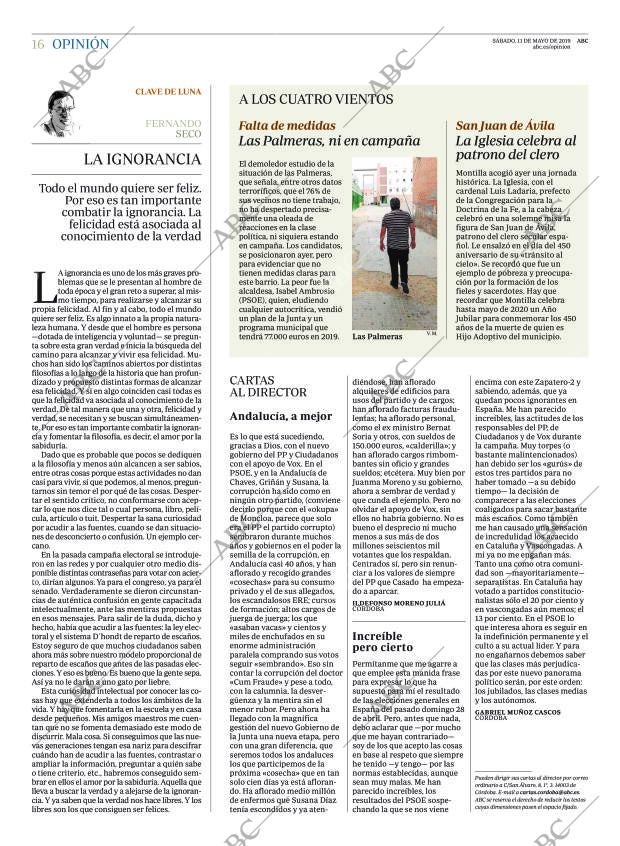 ABC CORDOBA 11-05-2019 página 16