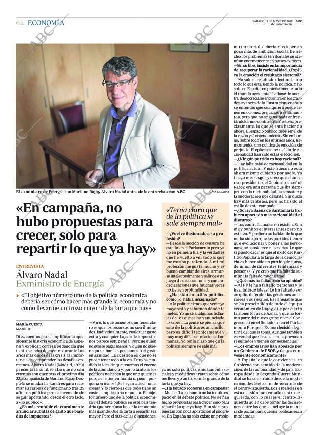 ABC CORDOBA 11-05-2019 página 62