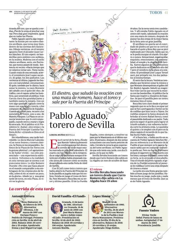 ABC SEVILLA 11-05-2019 página 41