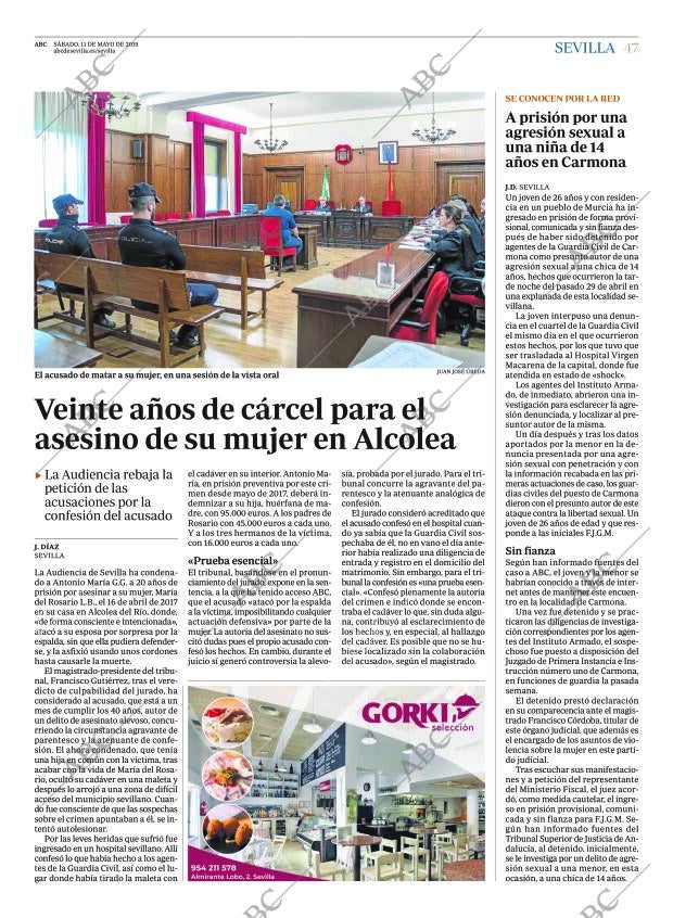 ABC SEVILLA 11-05-2019 página 47