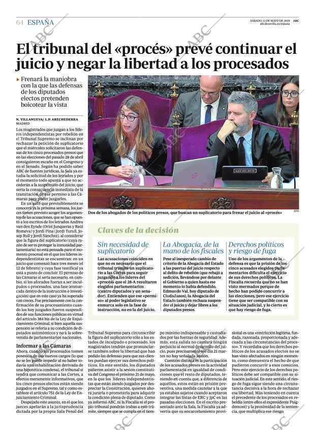 ABC SEVILLA 11-05-2019 página 64