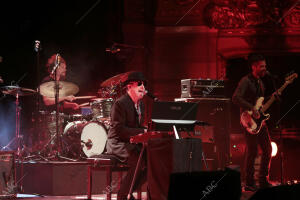 Andres Calamaro presenta «Cargar la suerte», dentro del festival Guitar Bcn, en...