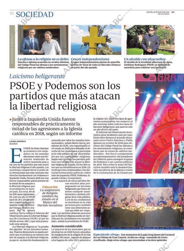 ABC MADRID 16-05-2019 página 42