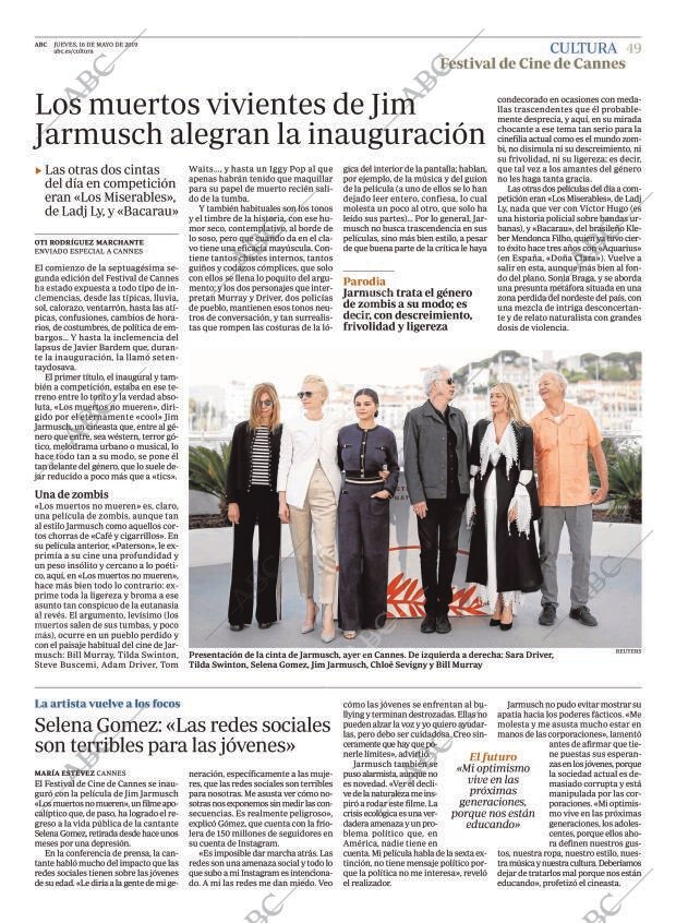 ABC MADRID 16-05-2019 página 49