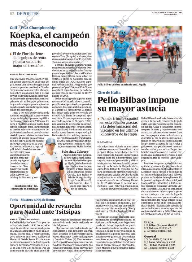 ABC MADRID 18-05-2019 página 62