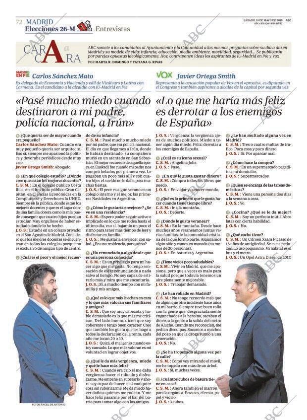 ABC MADRID 18-05-2019 página 72