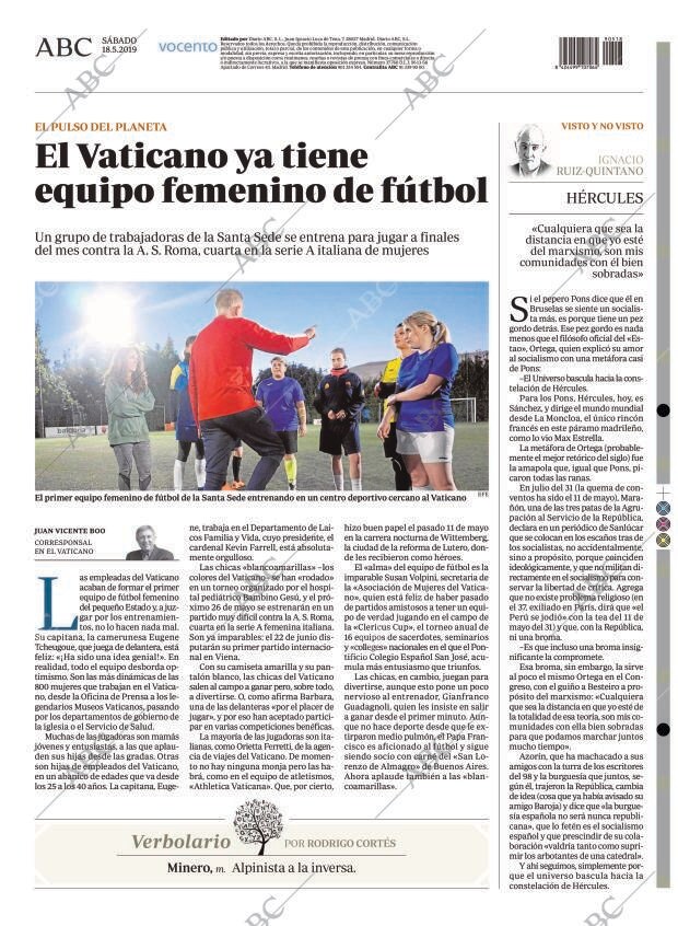 ABC MADRID 18-05-2019 página 96