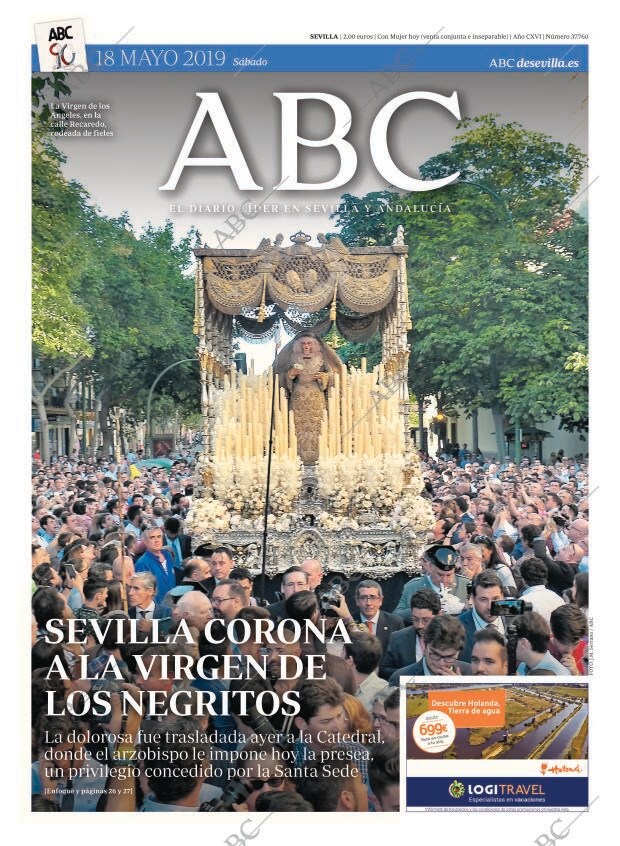 ABC SEVILLA 18-05-2019 página 1