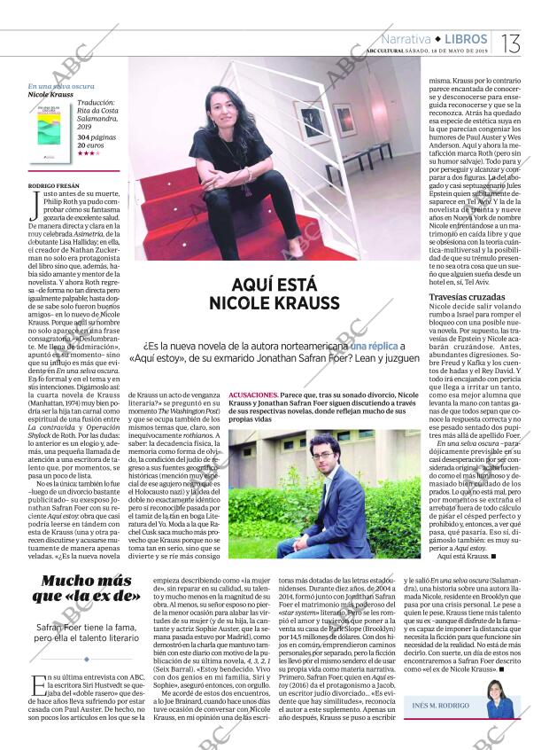 CULTURAL MADRID 18-05-2019 página 13