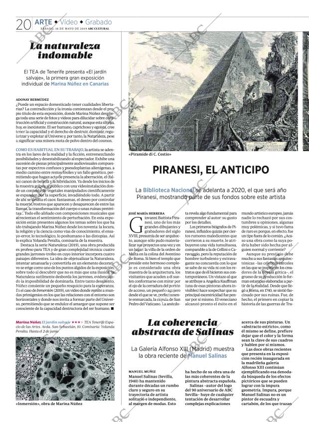 CULTURAL MADRID 18-05-2019 página 20