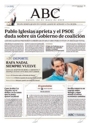 ABC SEVILLA 20-05-2019 página 2