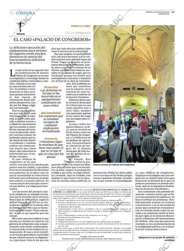 ABC CORDOBA 21-05-2019 página 32