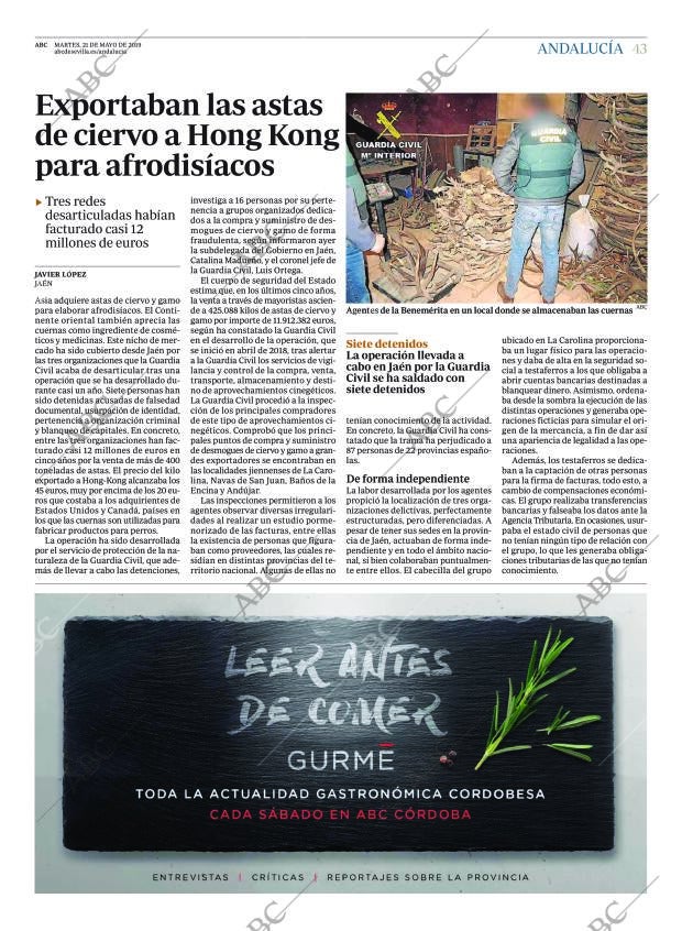 ABC CORDOBA 21-05-2019 página 43