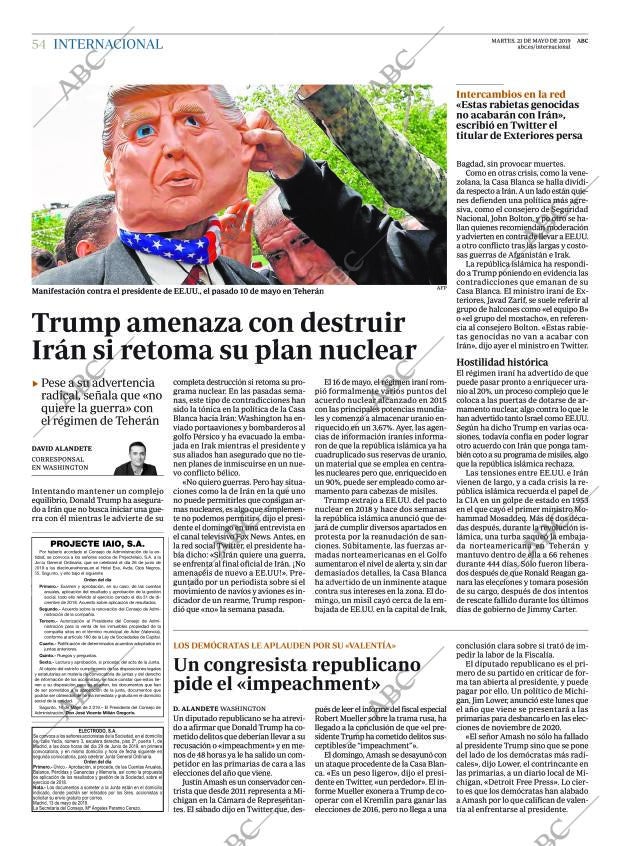 ABC CORDOBA 21-05-2019 página 54