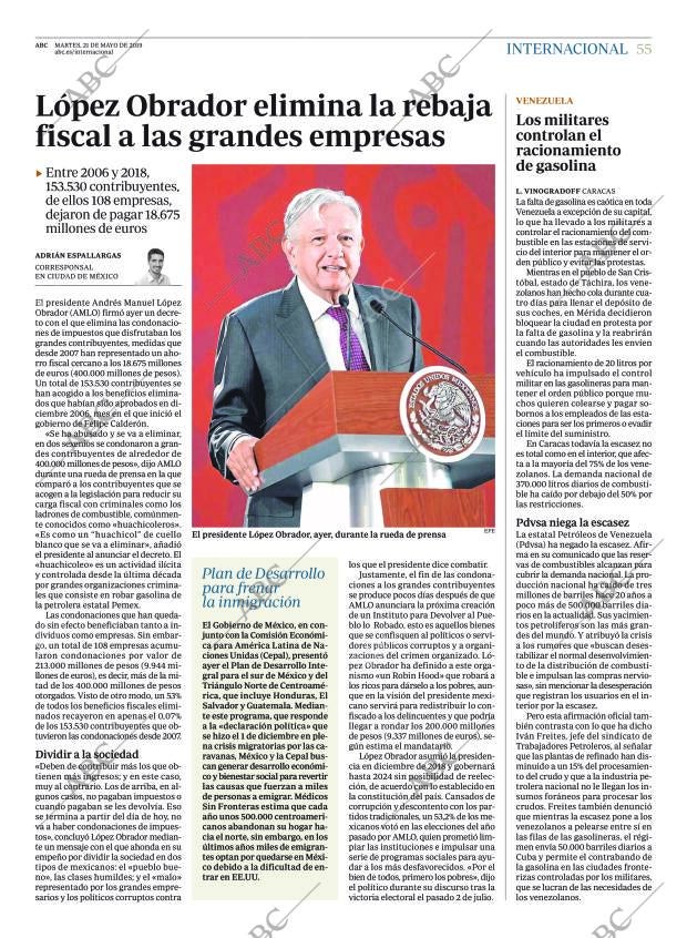 ABC CORDOBA 21-05-2019 página 55