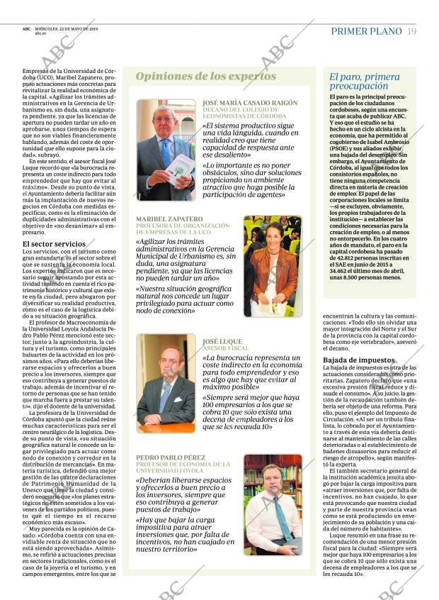 ABC CORDOBA 22-05-2019 página 19