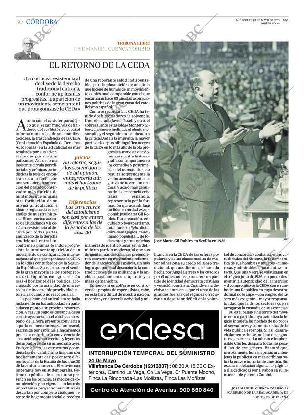 ABC CORDOBA 22-05-2019 página 30