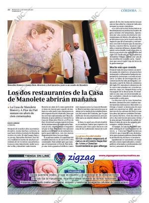 ABC CORDOBA 22-05-2019 página 31