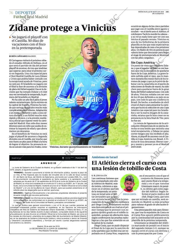 ABC CORDOBA 22-05-2019 página 76