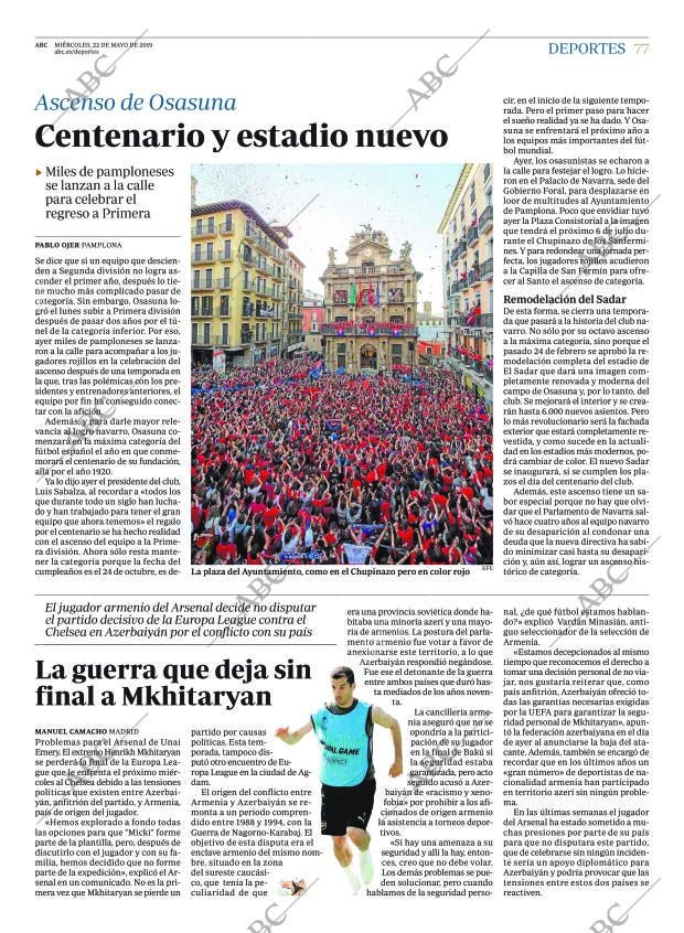 ABC CORDOBA 22-05-2019 página 77