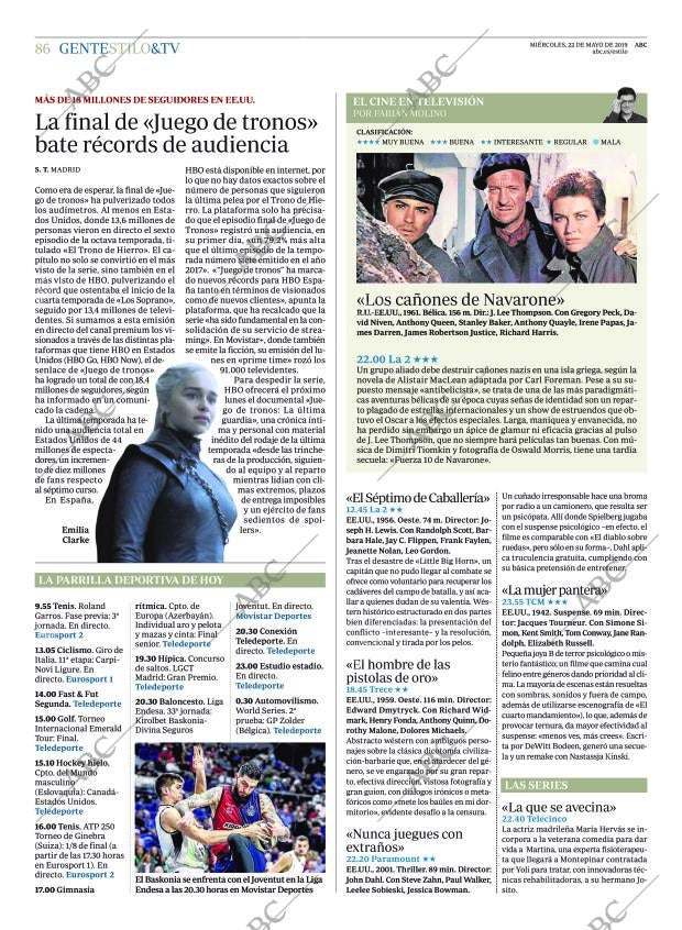 ABC CORDOBA 22-05-2019 página 86